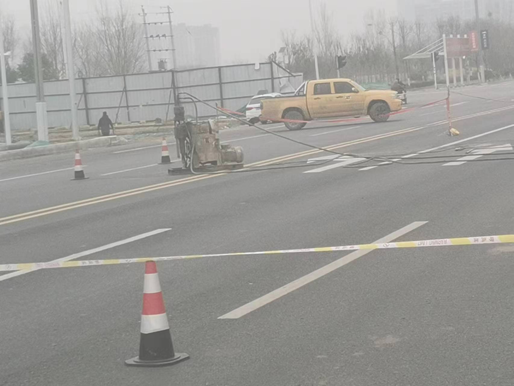 滴道高速公路路基注浆